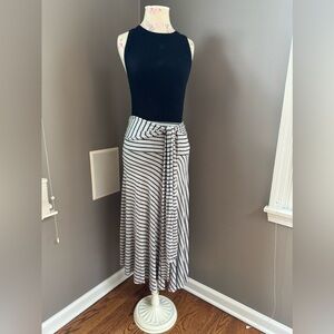 Elan Multi Style Pinstripe Skirt